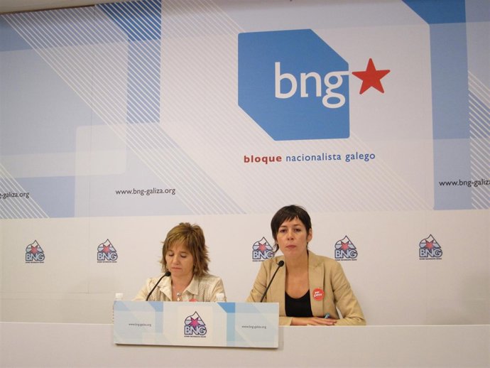 Ana Pontón Y Montse Prado Presentan La Campaña 'Por Galiza' Para El 20N