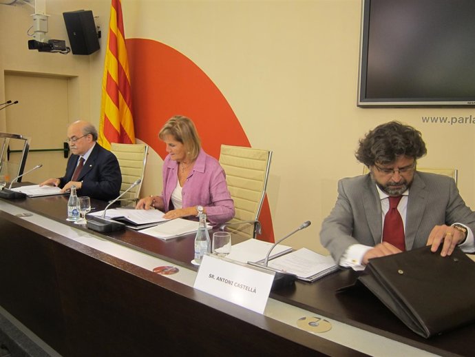 El Conseller De Economía Y Conocimiento, Andreu Mas-Colell