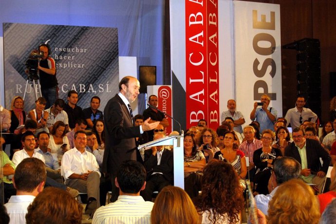 Rubalcaba En Sevilla.