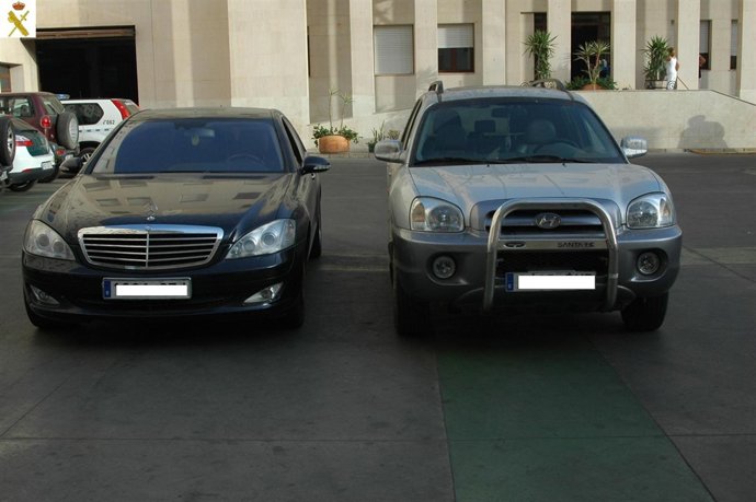 Dos De Los Vehículos Intervenidos