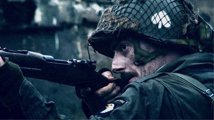 El Actor Víctor Clavijo En Una De Las Imágenes Del Corto 'Hideen Soldier'
