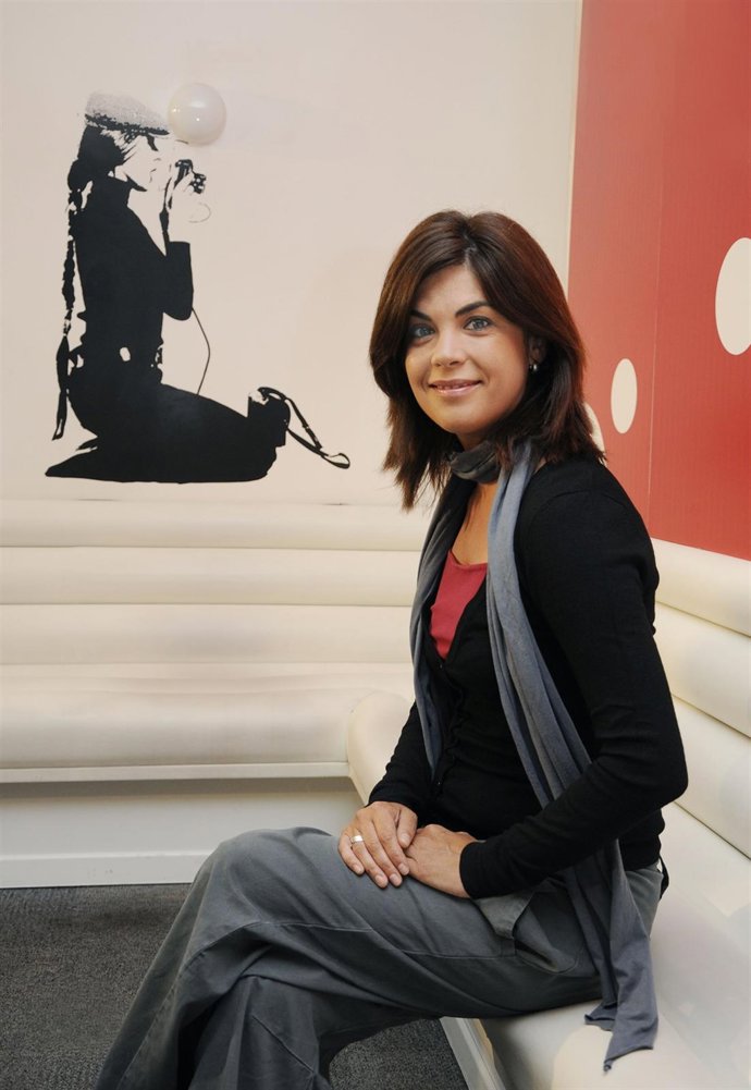 La reportera Samanta Villar