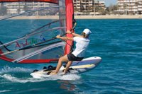 Vela.- Blanca Manchón, cuarta provisional en el Europeo de RS:X: "Voy a luchar por lo máximo"