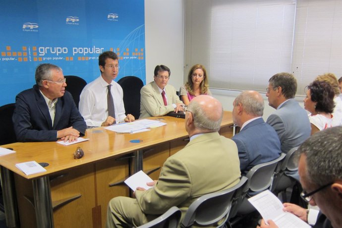 El Grupo Popular Se Reúne Con El Alcalde De Lorca, Francisco Jódar