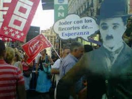 Marcha Contra Los "Recortes" De La Consejería De Educación