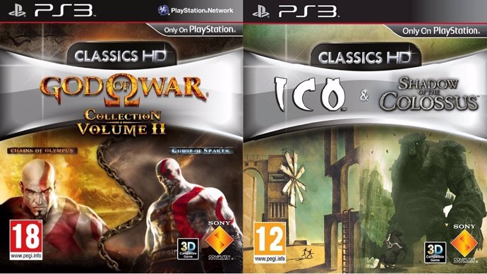 God Of War, Ico Y Shadow Of The Colossus