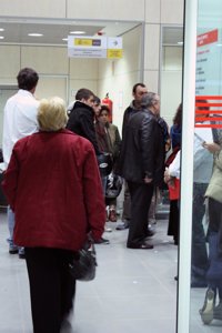 El empleo en la zona euro subió tres décimas en el segundo trimestre