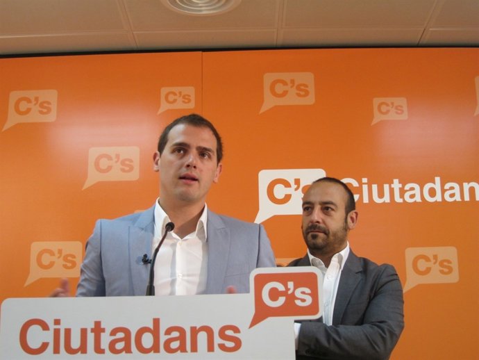 Albert Rivera, En Rueda De Prensa