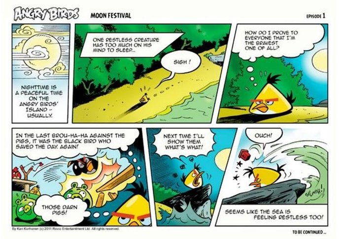 Cómic De Angry Birds Por Rovio 