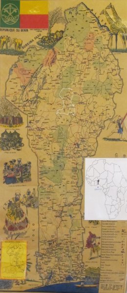 Mapa De Benin