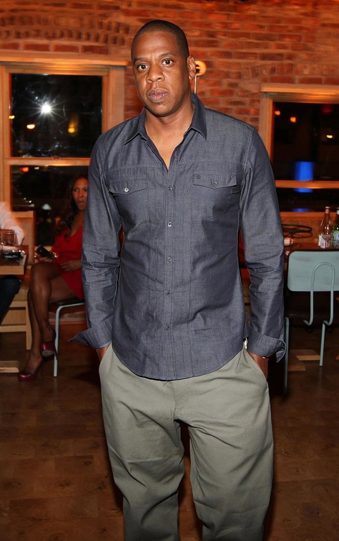 Jay Z en un restaaurante 