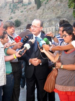 El Alcalde De Málaga, Francisco De La Torre,