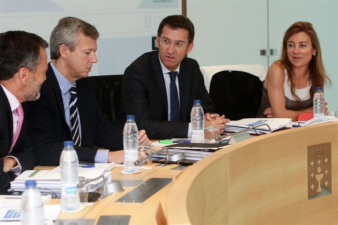 Alberto Nunez Feijoo Preside A Reunion Do Consello Da Xuntafoto: Ana Varela