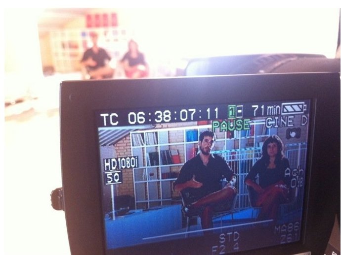 Rodaje De 'Cuarto Creciente'