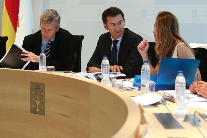 Alberto Nunez Feijoo Preside A Reunion Do Consello Da Xuntafoto: Ana Varela