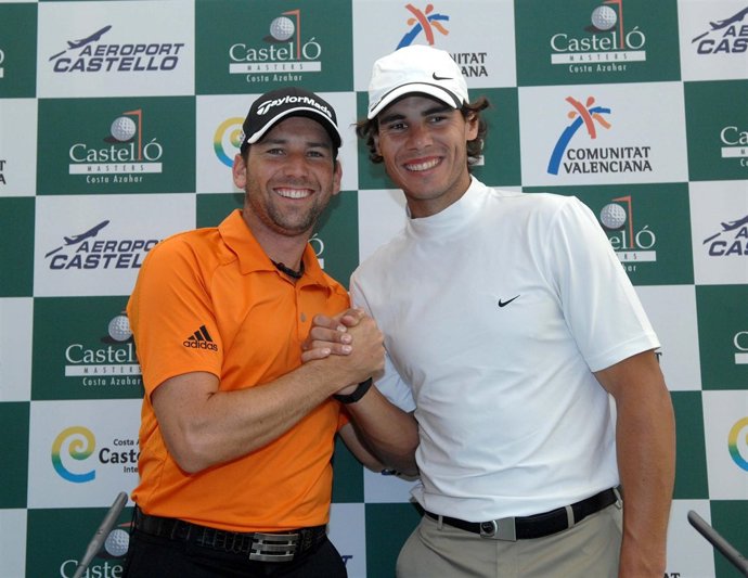El Golfista Sergio García Y El Tenista Rafa Nadal