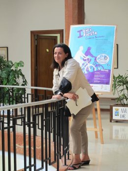 La Concejal De Movilidad Sostenible, Carmen Ruiz