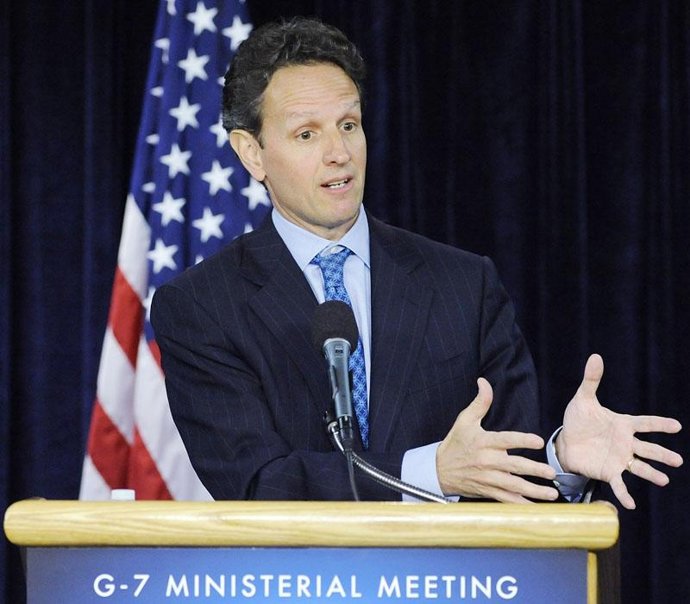 El secretario del Tesoro de Estados Unidos, Timothy Geithner