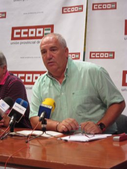 El Secretario General De CCOO En Andalucía, Francisco Carbonero.