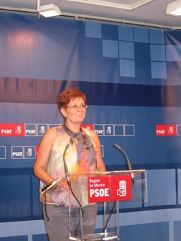 La Portavoz Del Grupo Parlamentario Socialista En La Asamblea Regional