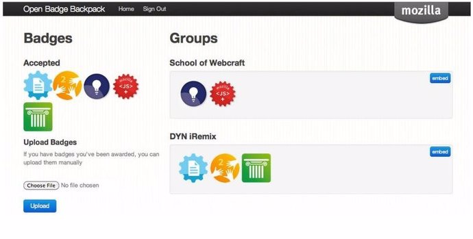 Sistema De Insignias De Mozilla Desde Mozilla Blog 