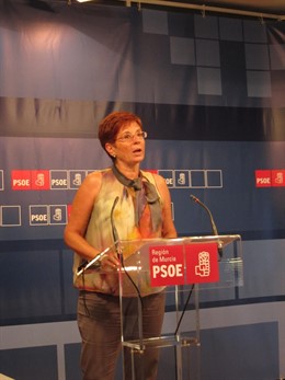 La Portavoz Del Grupo Parlamentario Socialista En La Asamblea Regional