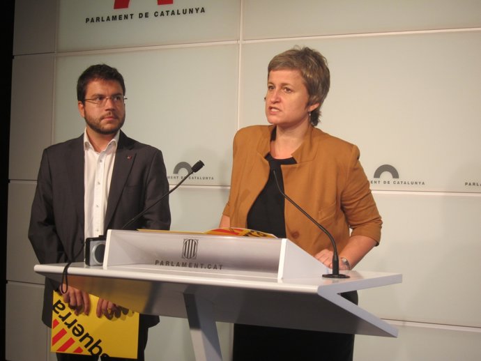 Pere Aragonès Y Anna Simó (ERC)