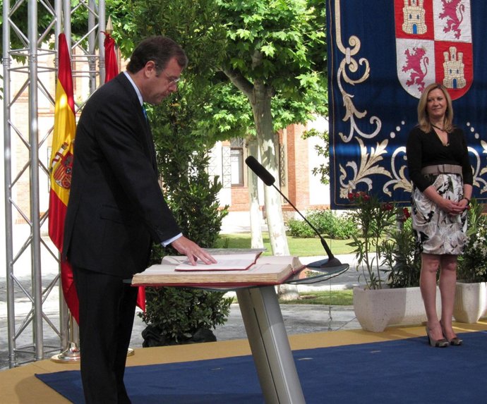 El Consejero De Fomento Y Medio Ambiente, Antonio Silván