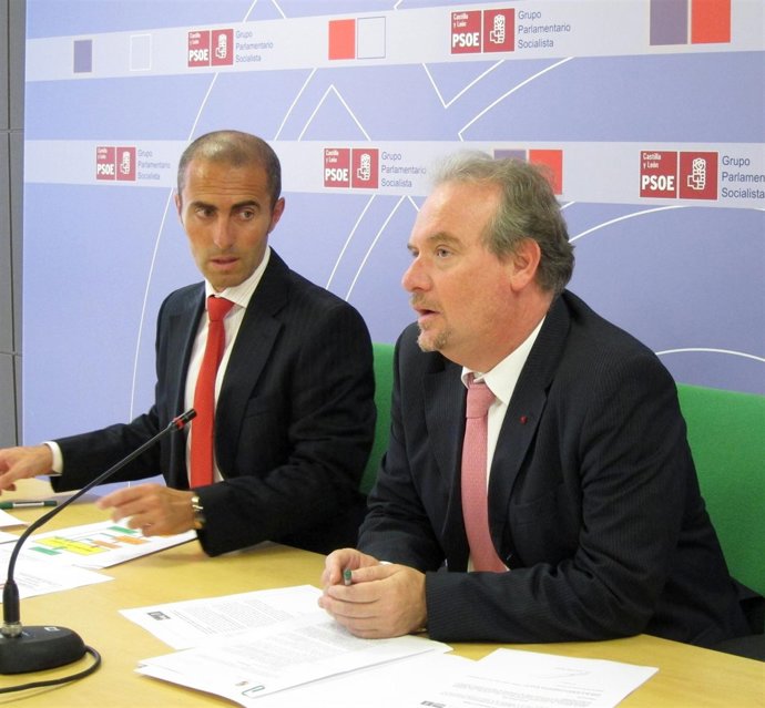 El Secretario Del Grupo Socialista Durante Una Rueda De Prensa