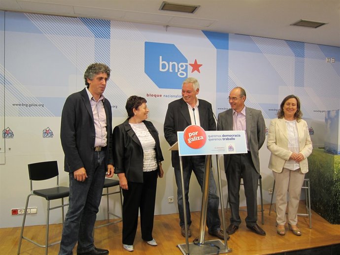 Presentación Candidatos Del BNG Al Congreso