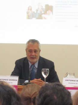 El Presidente De La Junta De Andalucía, José Antonio Griñán.