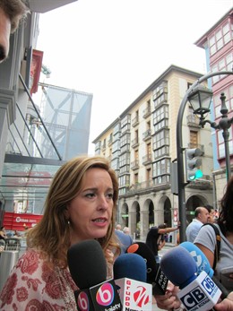 La Portavoz Del PP De Bilbao, Cristina Ruiz