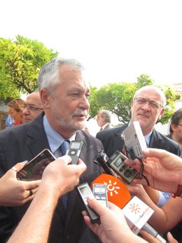 El Presidente De La Junta De Andalucía, José Antonio Griñán.