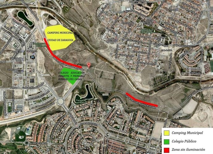 Plano Rosales Del Canal Sin Luz