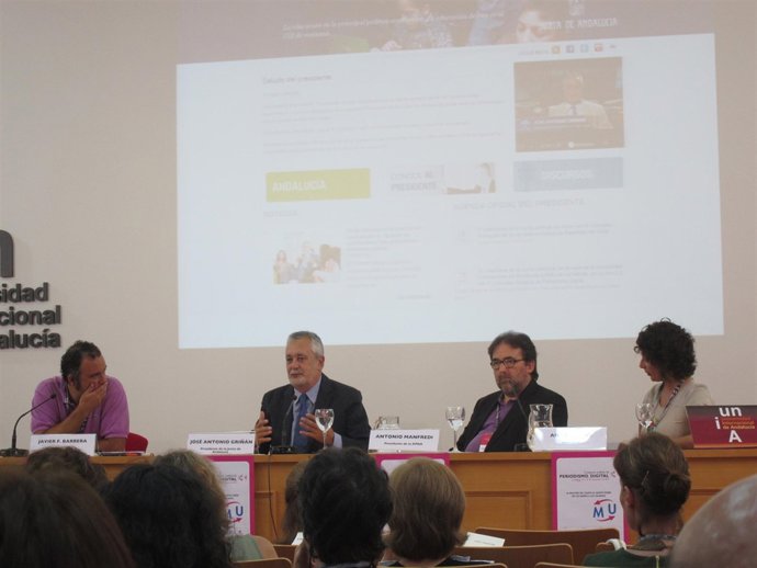 El Presidente De La Junta De Andalucía, José Antonio Griñán.