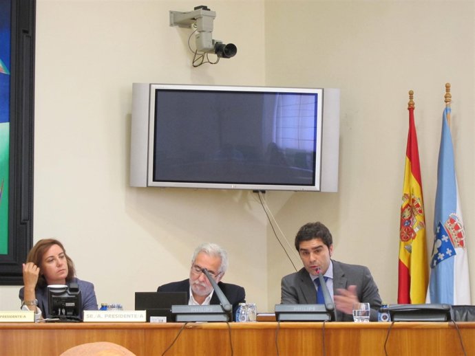 El Gerente Del Consorcio De Igaldade (Primero Por La Derecha) En Comisión 