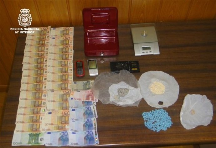 Imagen Del Dinero Y Efectos Intervenidos