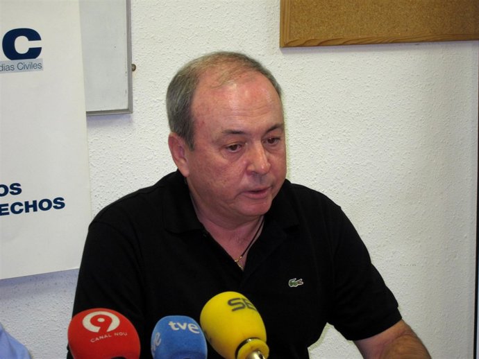 Manuel Martínez, Portavoz De  AUGC En Alicante