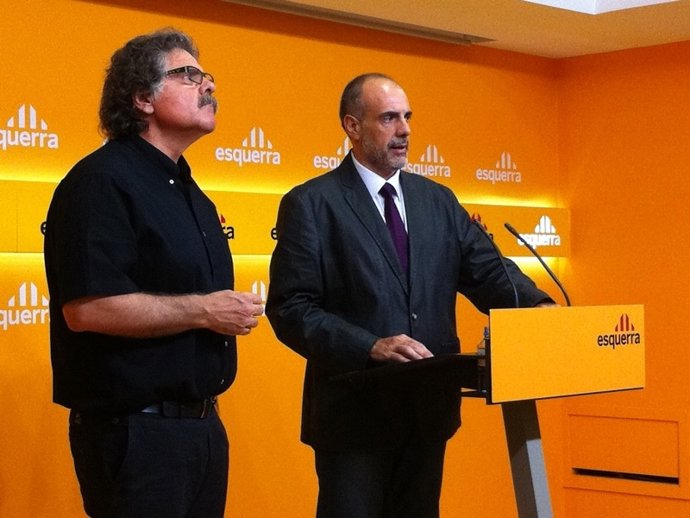 Joan Tardà Y Joan Ridao, ERC