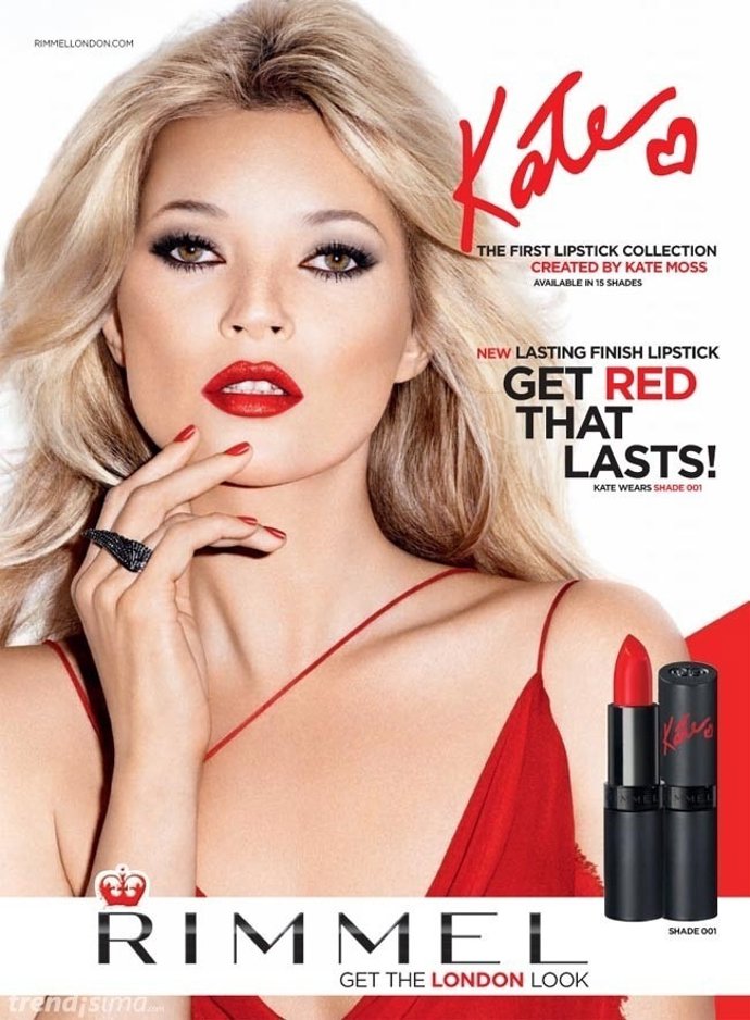 Kate Moss, Colección De Barras De Labios Para Rimmel