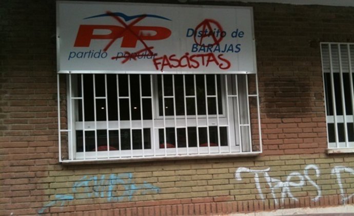 Sede Del PP En Barajas