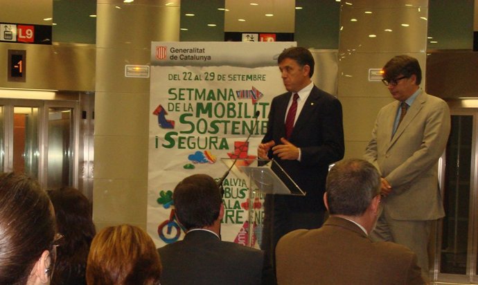 El Conseller Recoder Presenta La Semana De La Movilidad Sostenible 2011