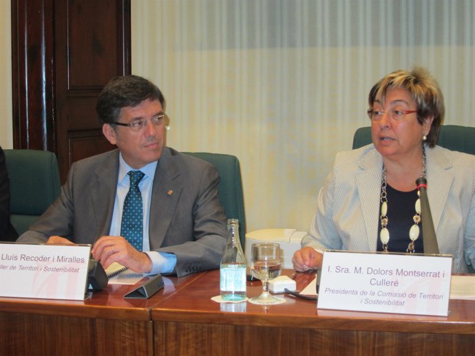 El Conseller De Territorio Y Sostenibilidad, Lluís Recoder, En El Parlament