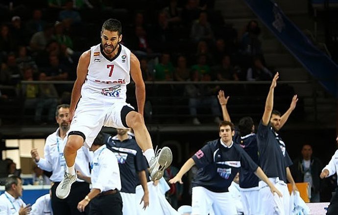 Juan Carlos Navarro, Sensacional Ante Macedonia