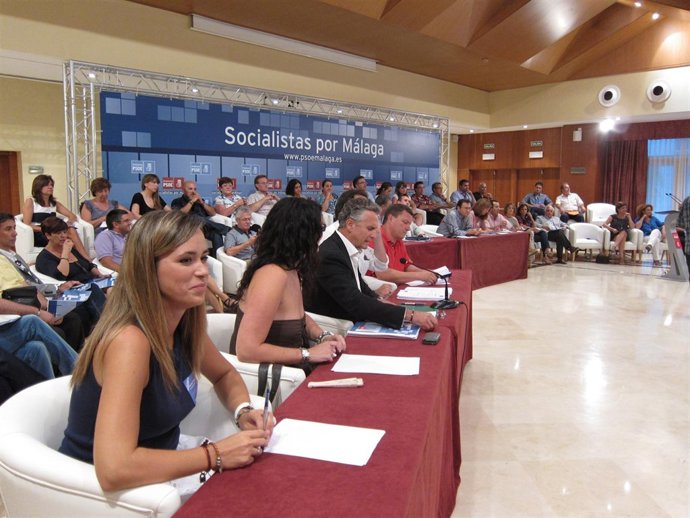 Reunión Del El Comité Provincial Del PSOE En Málaga