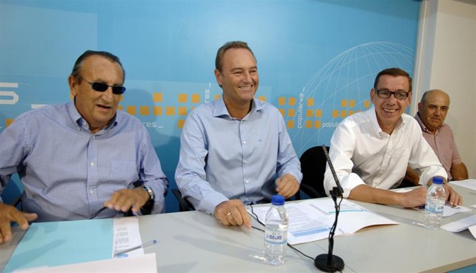 Alberto Fabra Preside La Reunión Del Comité De Campaña Del PP De Castellón.