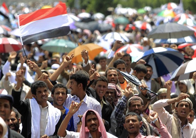 Protestas En Yemen