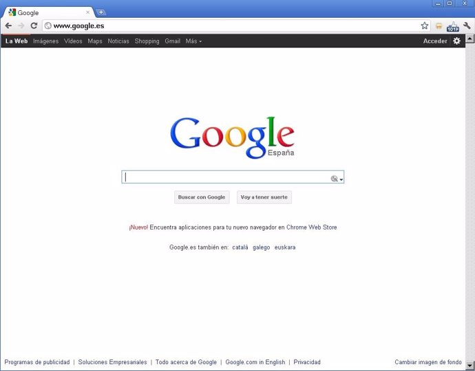 Navegador Google Chrome 