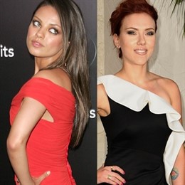 Montaje Mila Kunis Y Scarlett Johansson 