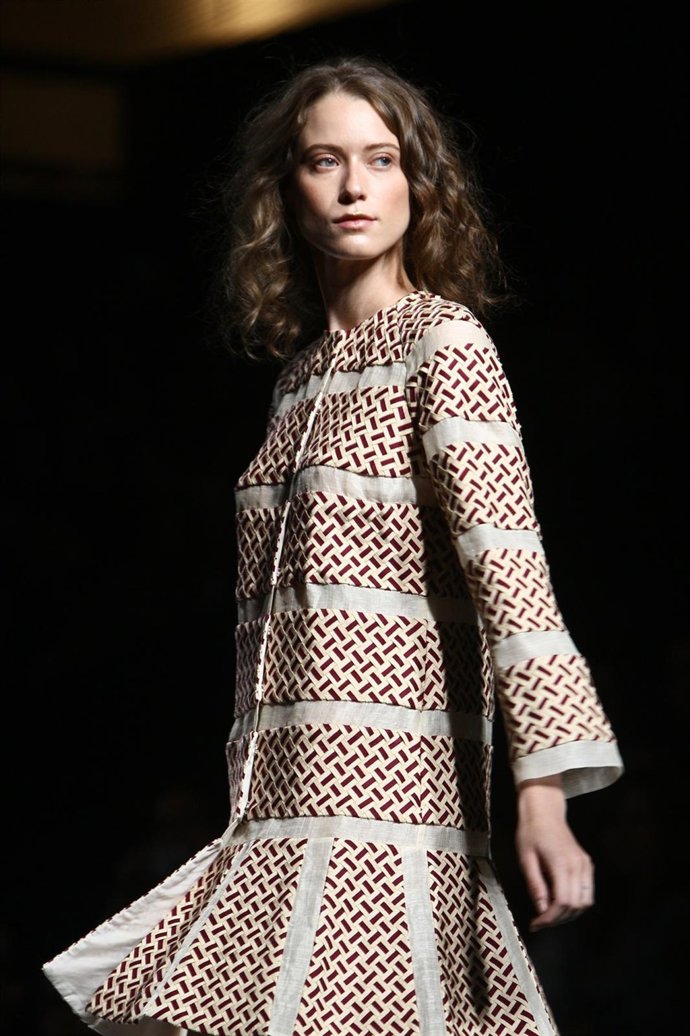 Modelo De Teresa Helbig En Cibeles